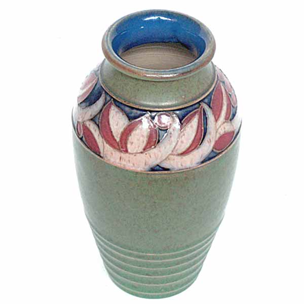 Royal Doulton Art Deco vase by Florrie Jones - 2403