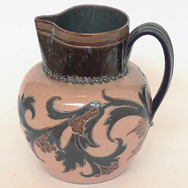 Doulton Lambeth 6" jug by Eliza Simmance