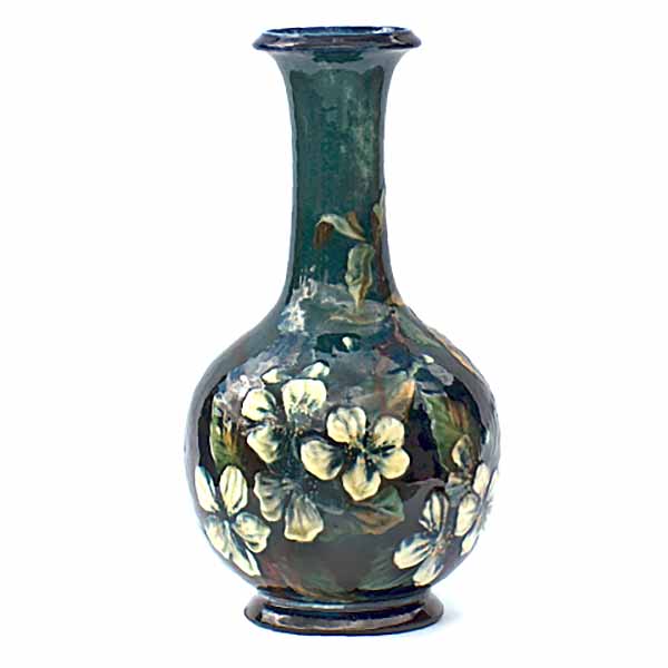 Kate Rogers - a Doulton Lambeth stoneware 11in (27.5cm) vase