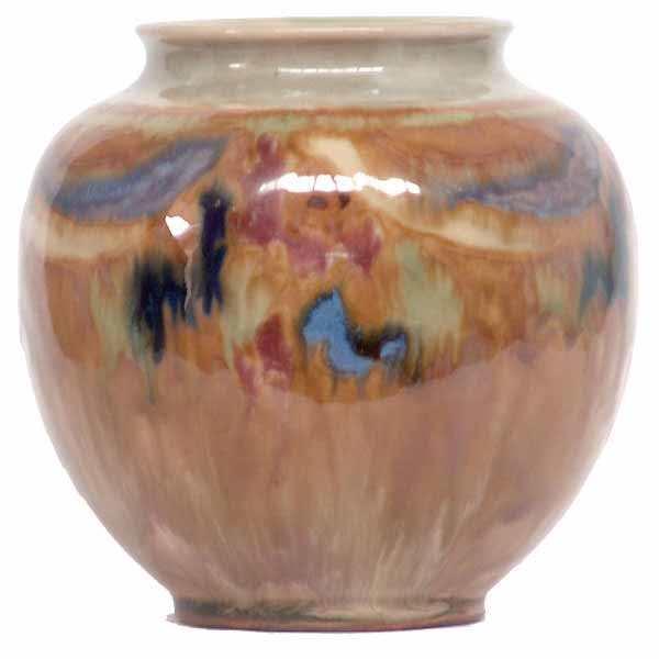 A 13.5cm(5.5in) Royal Doulton stoneware vase by Joan Honey