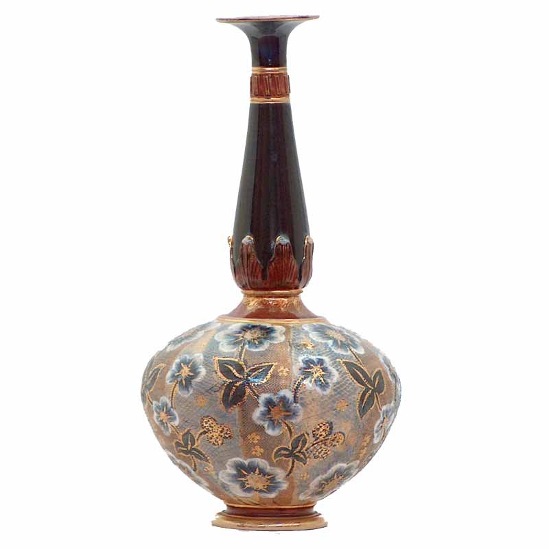 A Doulton Lambeth Slaters Patent 25cm (10in) vase  4004