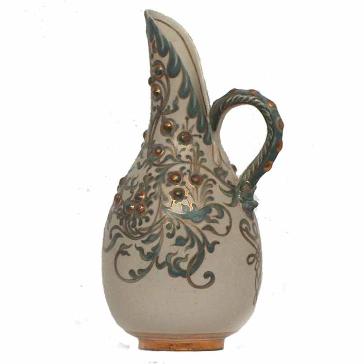 Mark Marshall - a Doulton Lambeth Carrara Ware ewer