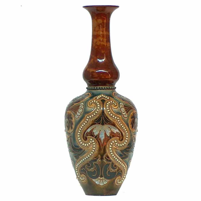 Eliza Simmance - a 12.5in (31cm) Doulton Lambeth vase - 217