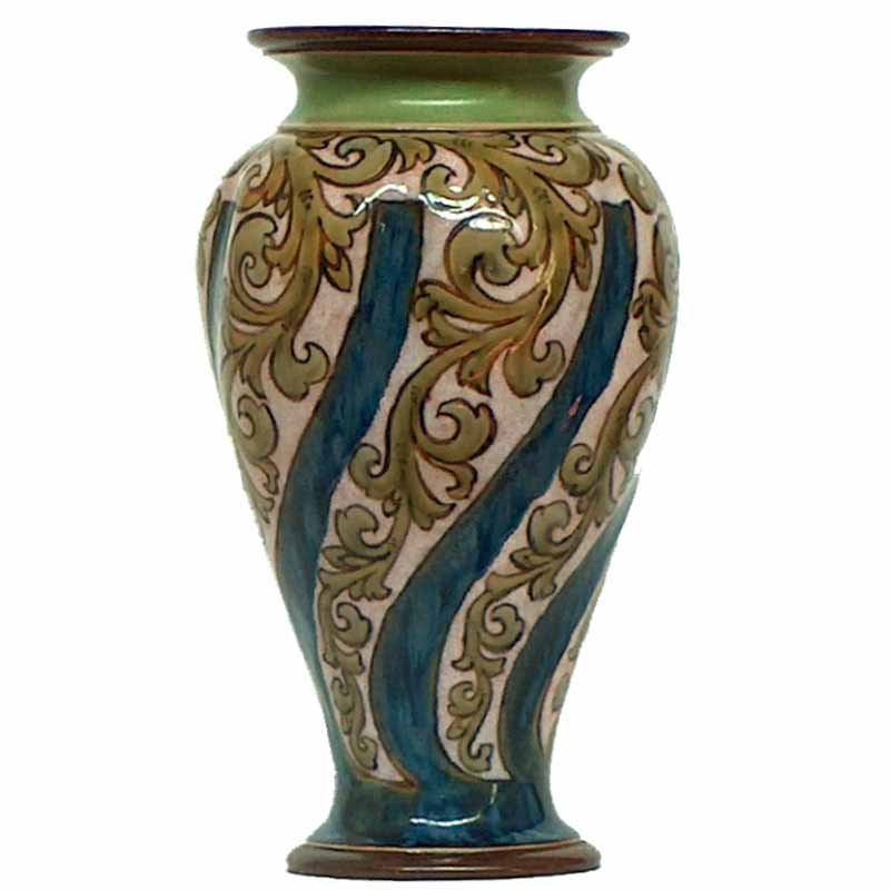 A 8.5in (21cm) Royal Doulton Art Nouveau vase by Eliza Simmance - 512