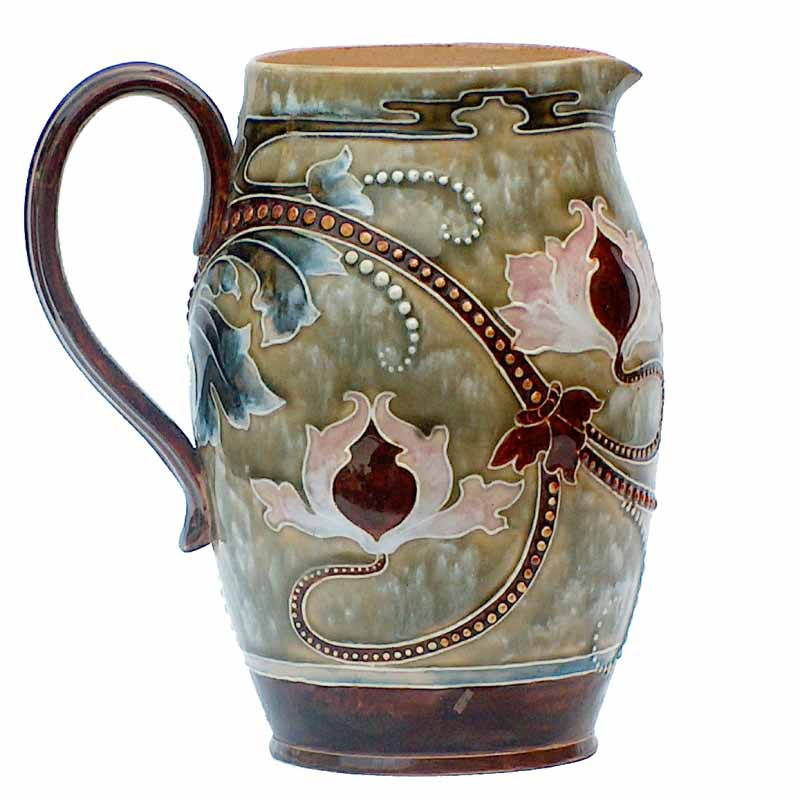 Mark Marshall - a 7.5in (18.5cm) Doulton Lambeth jug - 236