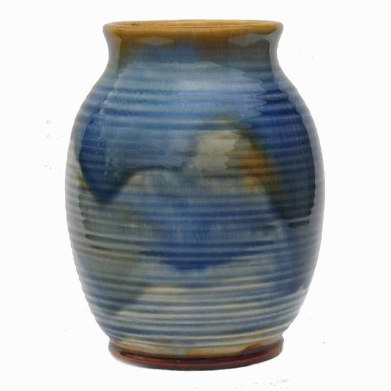 Vera Huggins - a Royal Doulton 7in (17.5cm) vase