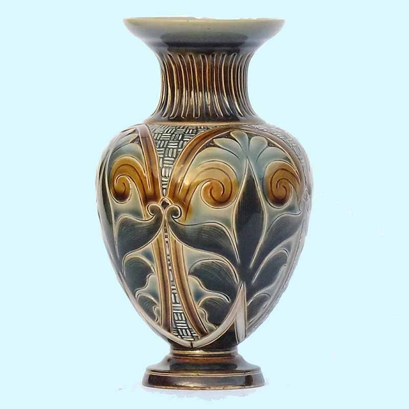 Emily Stormer - A 7in (17cm) Doulton Lambeth vase - 32