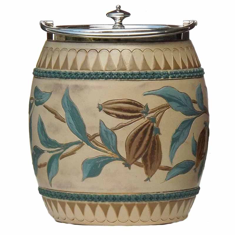 Eliza Simmance - A 6in (15cm) biscuit barrel - 636